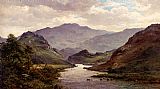 The River Colwyn, North Wales by Alfred de Breanski